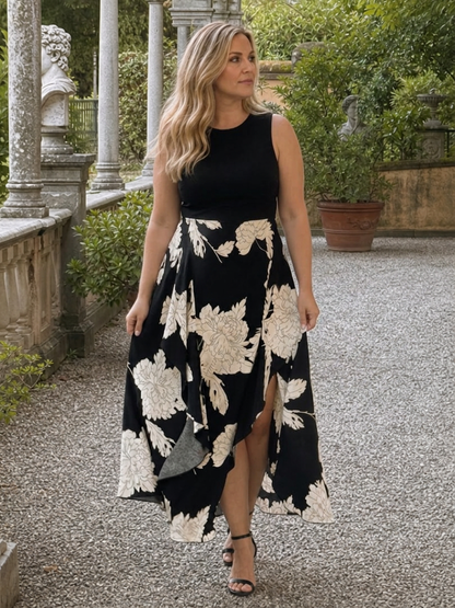 Vestido Midi Floral Klasen