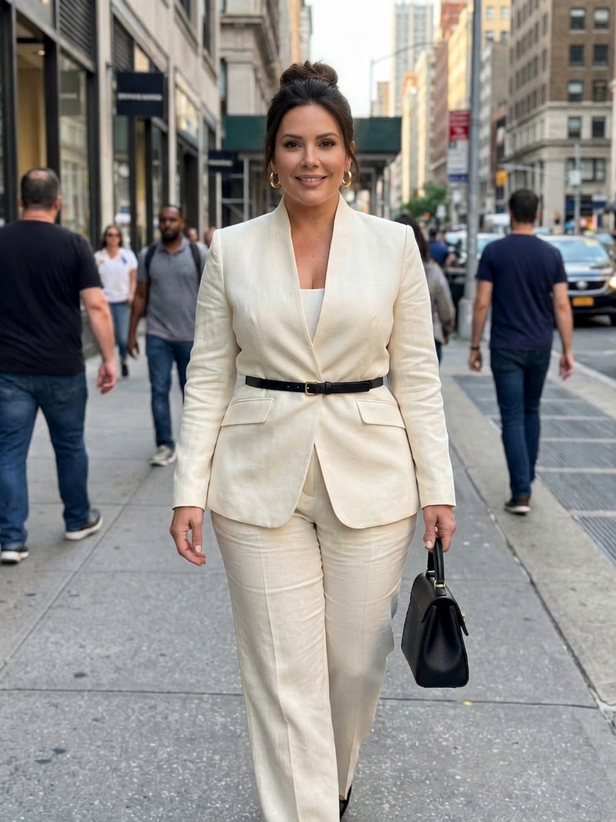 Delta | Traje Estructurado con Cuello Alzado