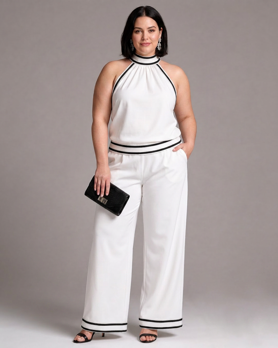 Mono Escote Halter Zephyrine