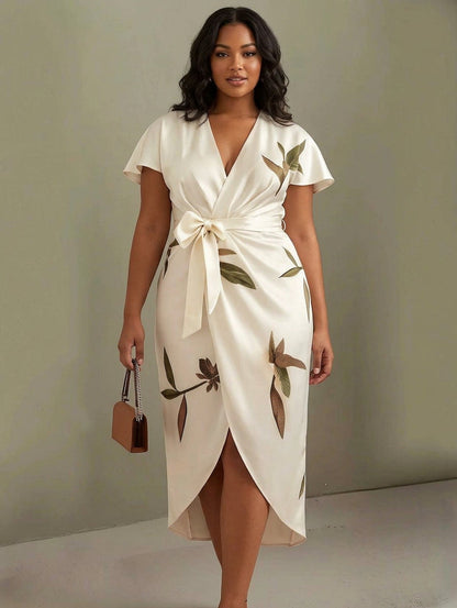 Vestido Midi de Satén Judy