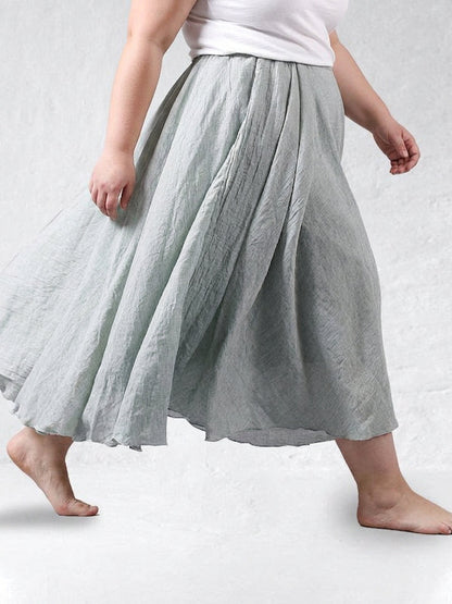 Falda Perla Brillante — Movimiento Natural Elegante