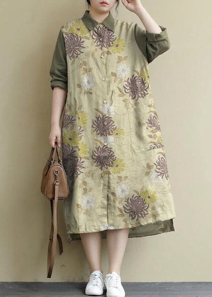 Vestido Largo de Lino Sienna