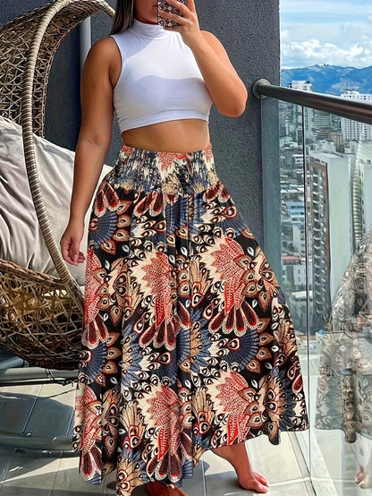 Pantalón de Pierna Ancha Tiro Alto Brielle