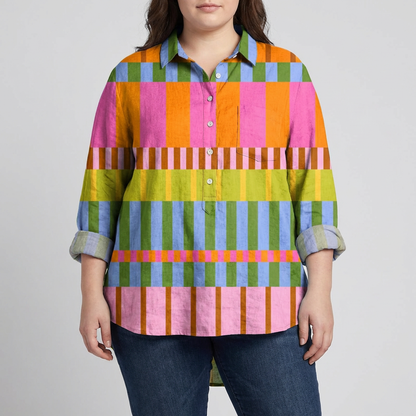 AMBER | BLUSA DE LINO ELEGANTE