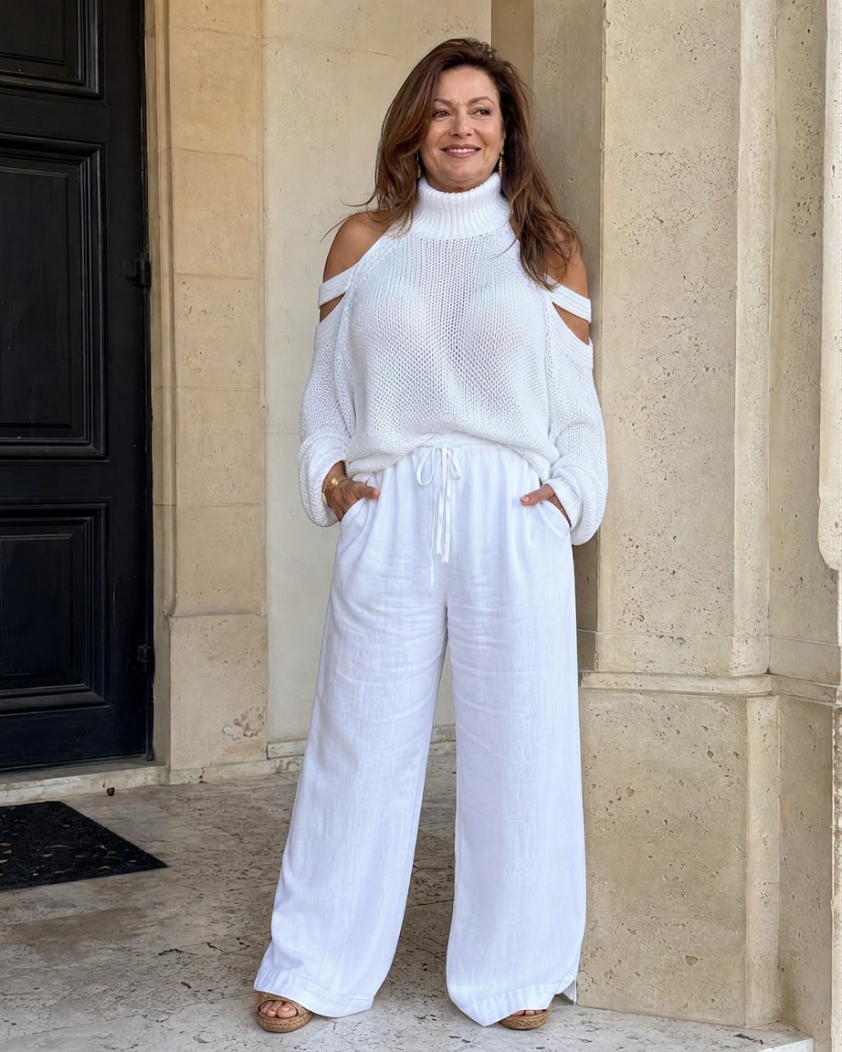 Conjunto de Pantalón de Punto Elamen
