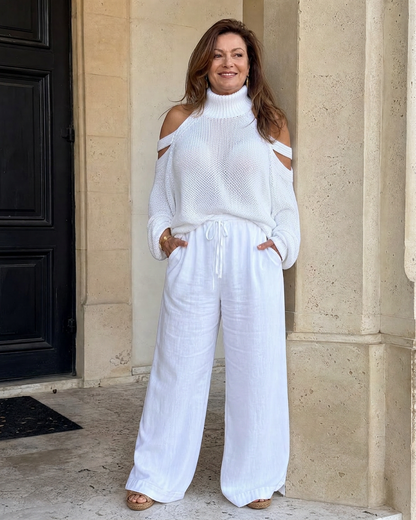 Conjunto de Pantalón de Punto Elamen