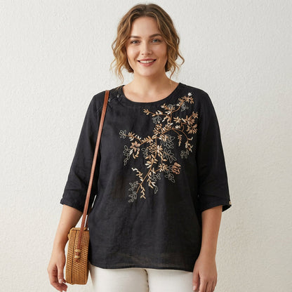 Top de Algodón Bordado Zoey