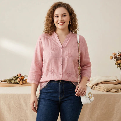 Top Elegante de Algodón Moore