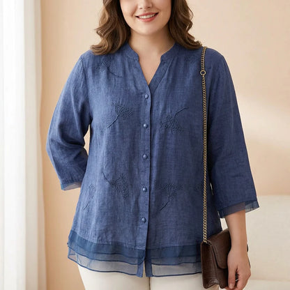 Top Elegante de Algodón Moore