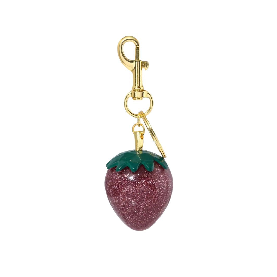 Golden Strawberry | Charm