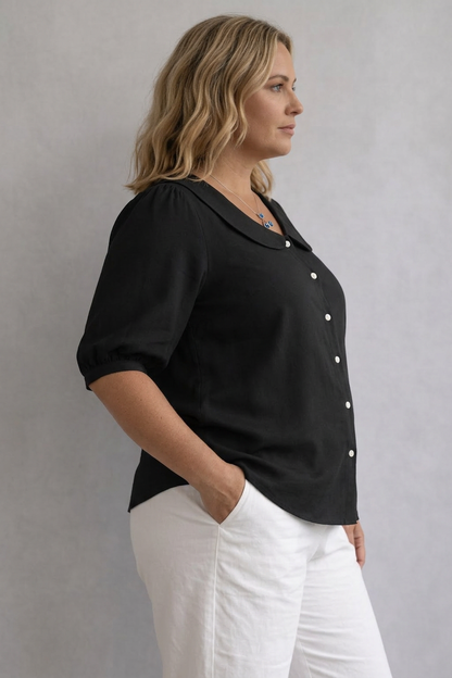 Blusa con Cuello Philomena