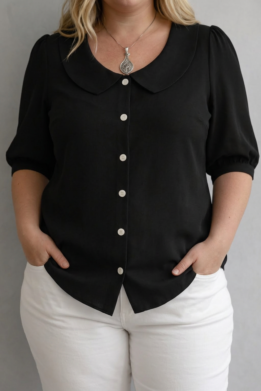 Blusa con Cuello Philomena
