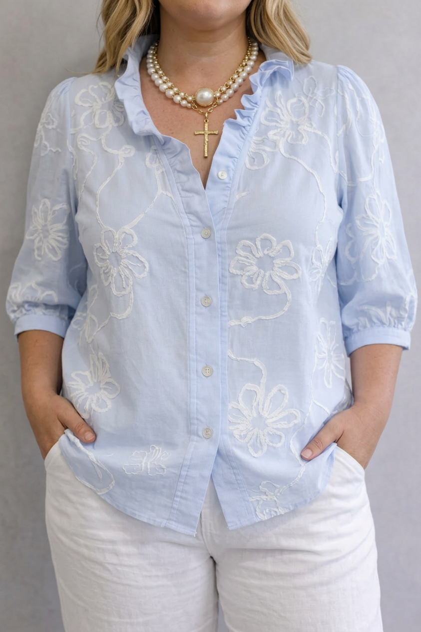 Blusa Floral Orlaith