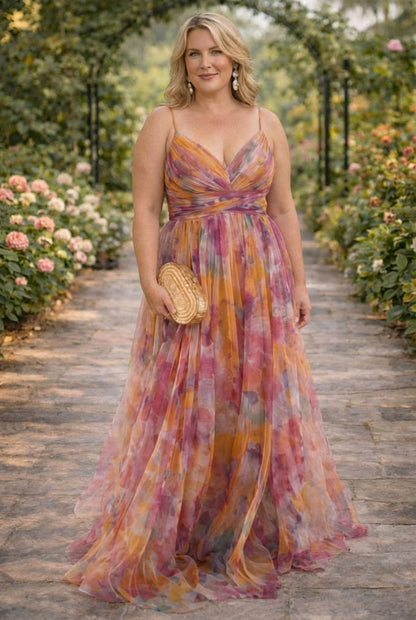 GISELLE | VESTIDO MAXI FLORAL