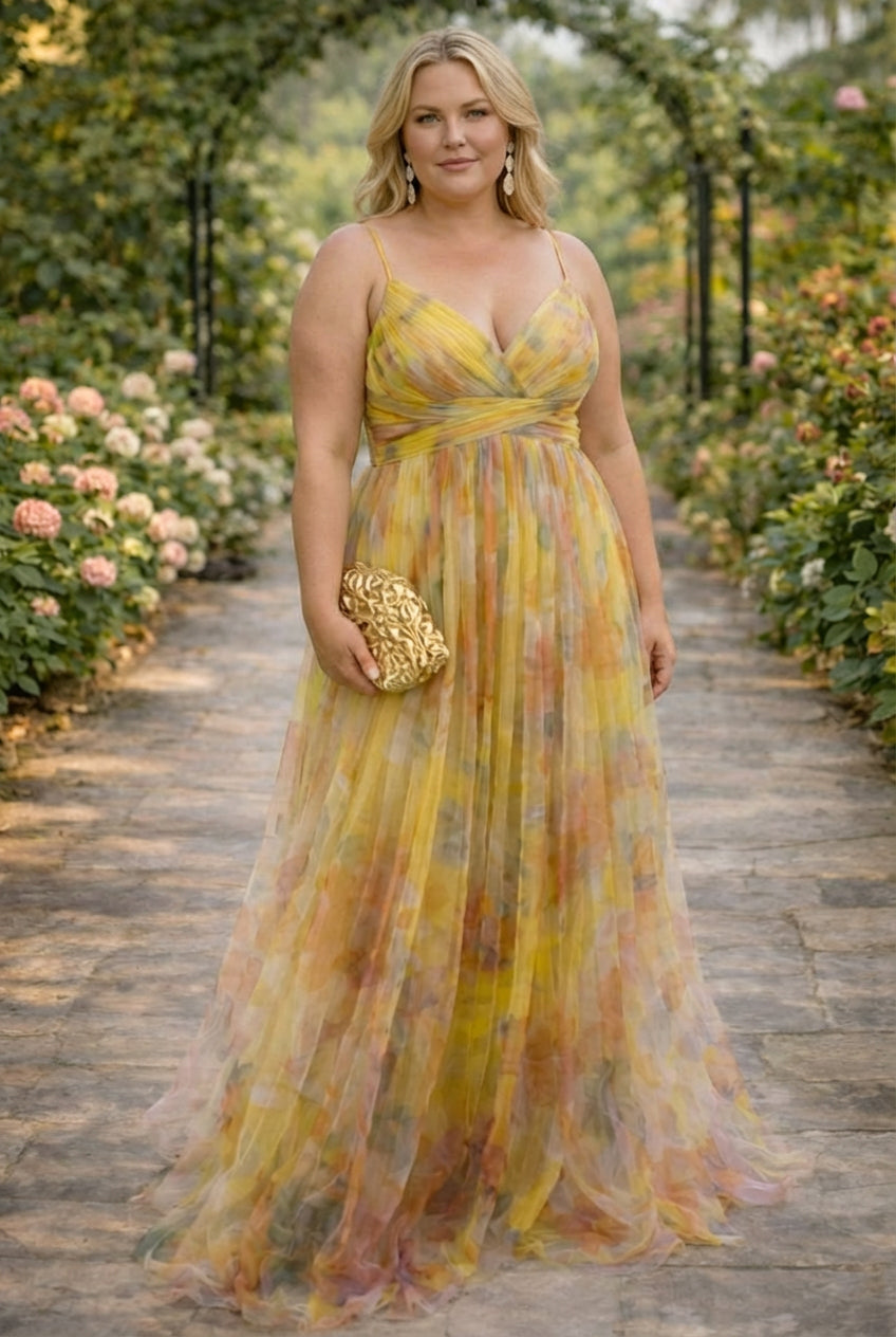 GISELLE | VESTIDO MAXI FLORAL