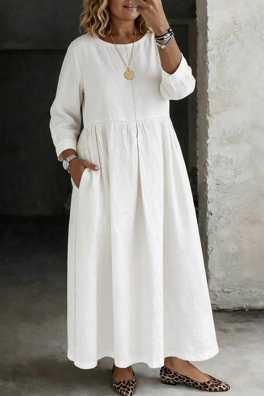Vestido Vaquero Manga Larga Melissa