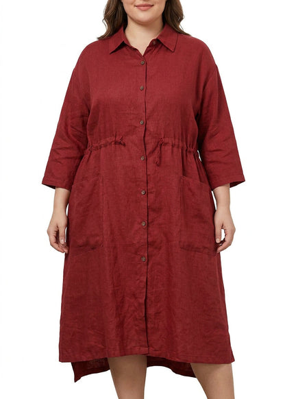 Vestido Largo de Lino Sienna