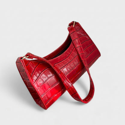 Olivia | Bolso de Cuero Brillante
