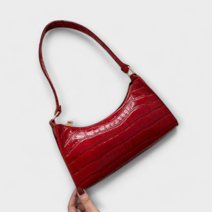 Olivia | Bolso de Cuero Brillante