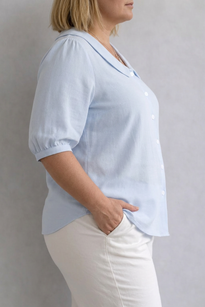 Blusa con Cuello Raine