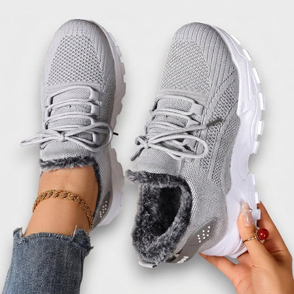 Chloe | Lace-Up Winter Sneakers