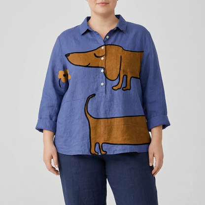 AMÉLIE | BLUSA DE LINO ELEGANTE