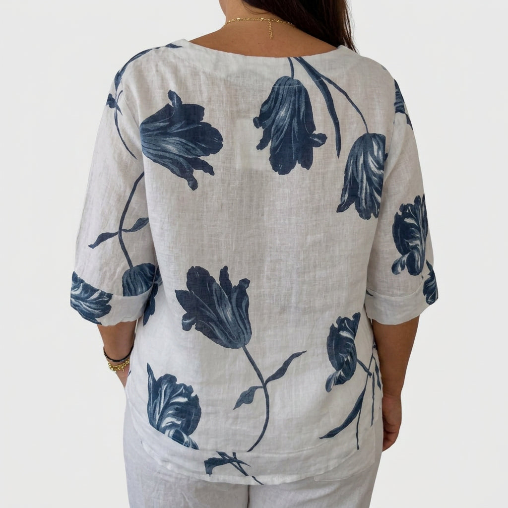 Blusa Floral Elegante Isabel