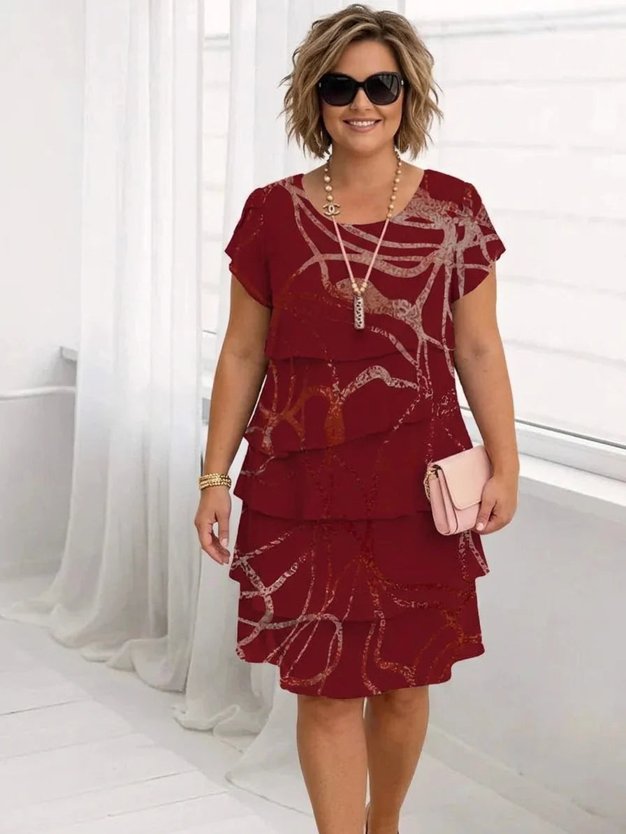 Monica | Vestido Cómodo Elegante con Volantes