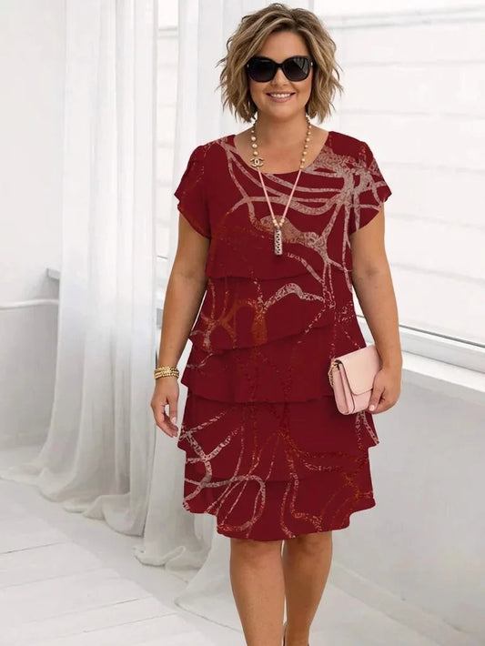 Monica | Vestido Cómodo Elegante con Volantes