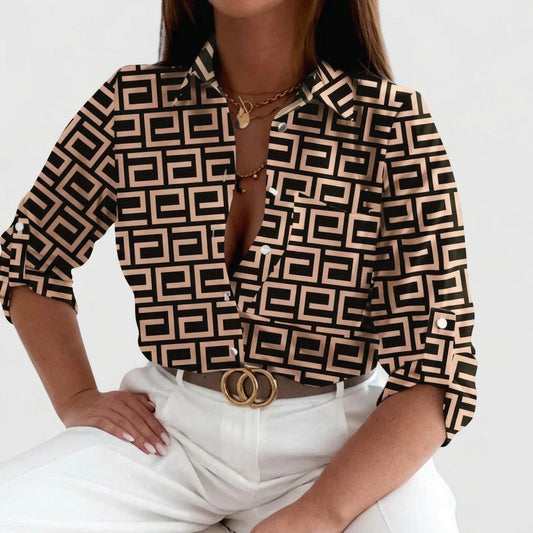 Blusa de Manga Larga Elegante Lisette