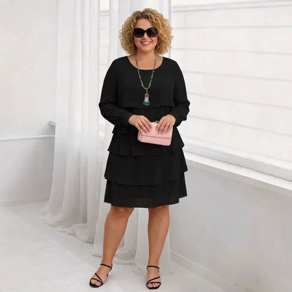 Margaret | Vestido Cómodo Elegante con Volantes