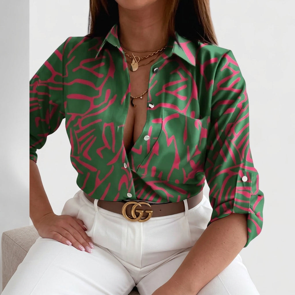 Blusa de Manga Larga Elegante Lisette