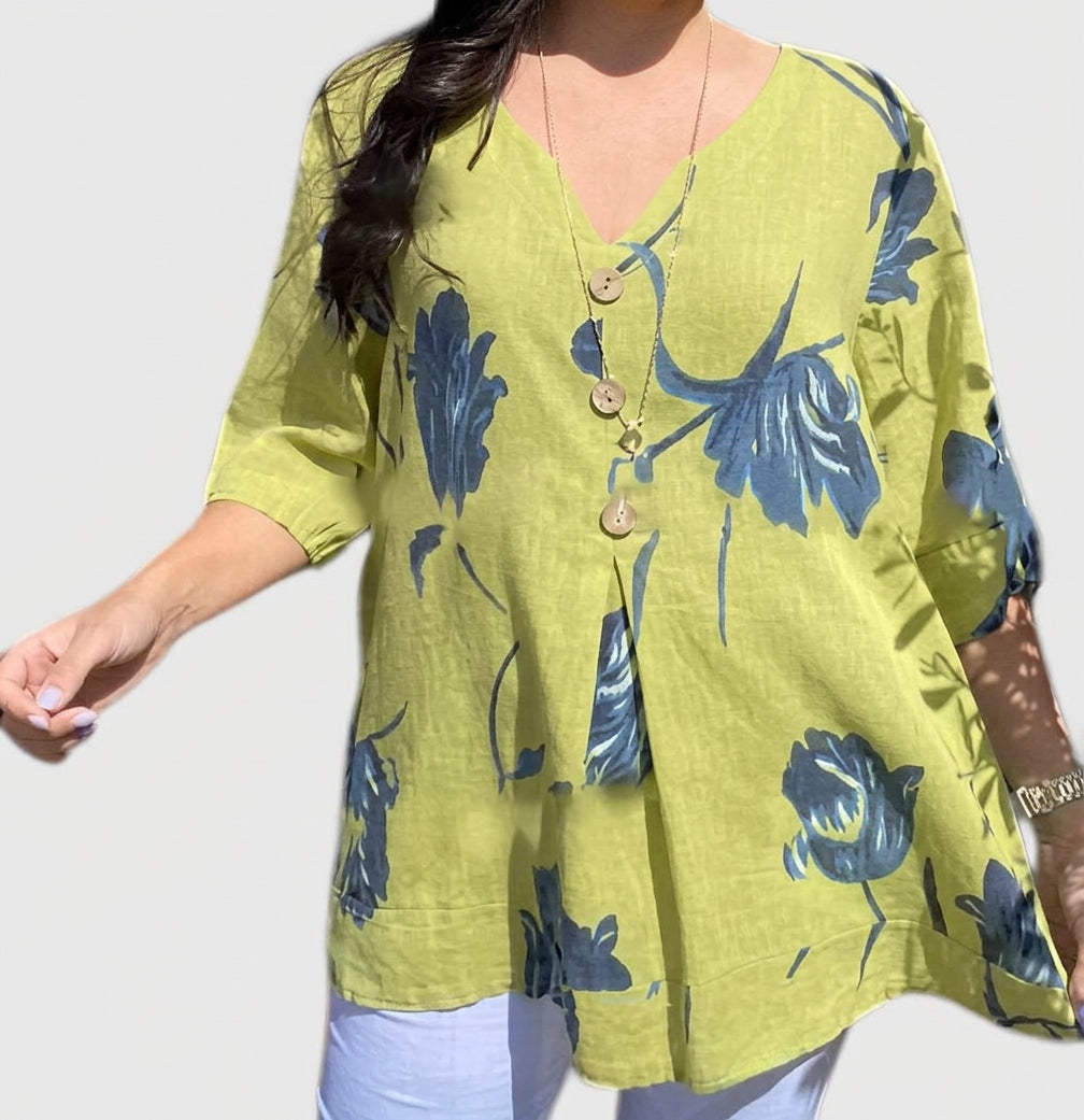 Blusa Floral Elegante Isabel