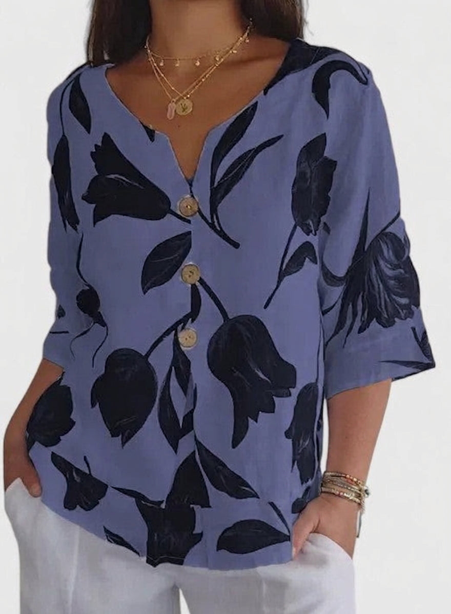 Blusa Floral Elegante Isabel