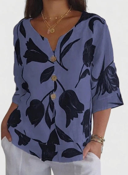 Blusa Floral Elegante Isabel