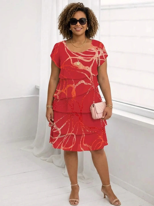 Danielle | Vestido Cómodo Elegante con Volantes