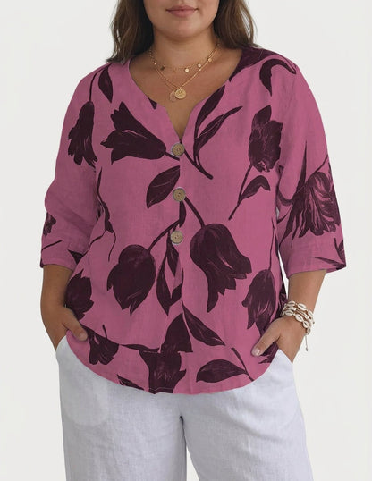 Blusa Floral Elegante Isabel