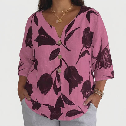 Blusa Floral Elegante Isabel