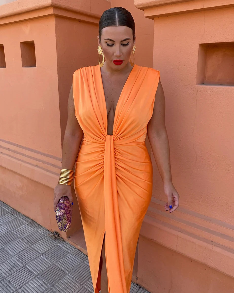 Lily | Vestido Elegante Plisado