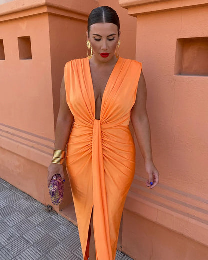 Lily | Vestido Elegante Plisado