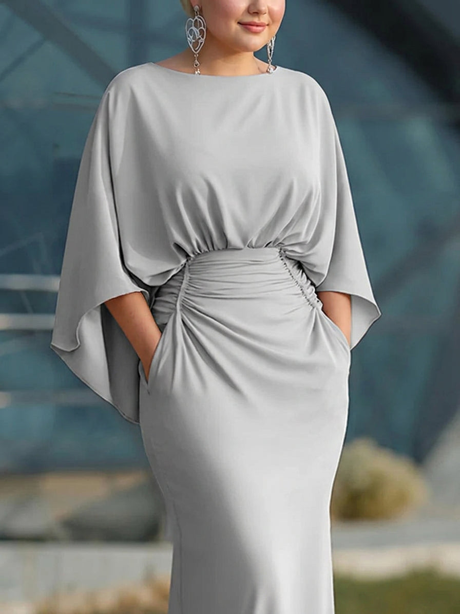 Vestido Elegante con Escote en V Clara