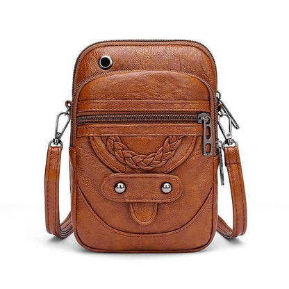 Vellana | Bolso Bandolera de Cuero Vintage