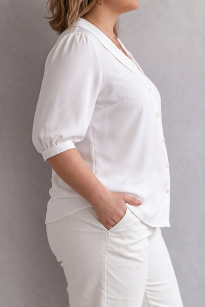 Blusa con Cuello Petra