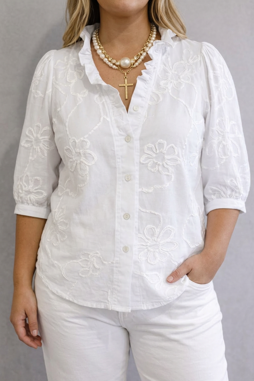 Blusa Floral Ottoline