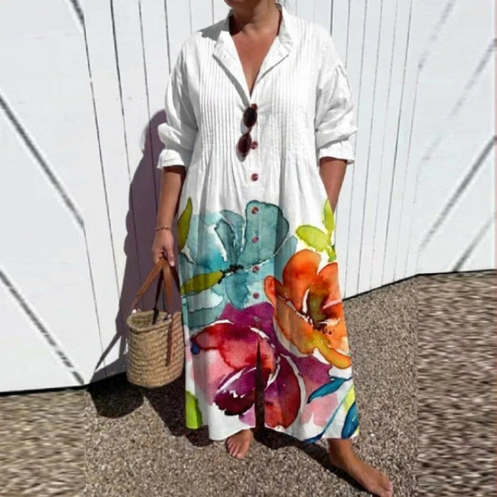 ZARIAH | VESTIDO BOHEMIO ELEGANTE