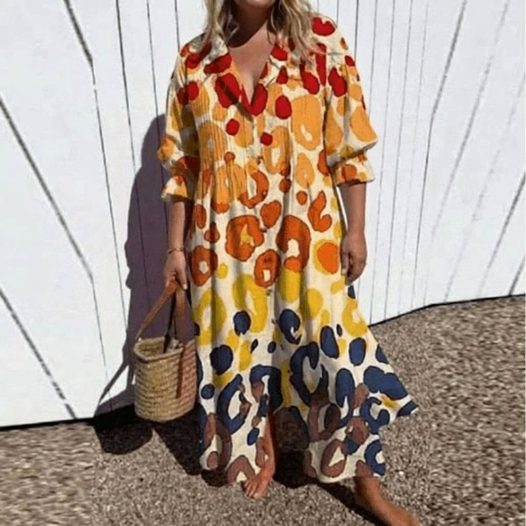 ZARIAH | VESTIDO BOHEMIO ELEGANTE