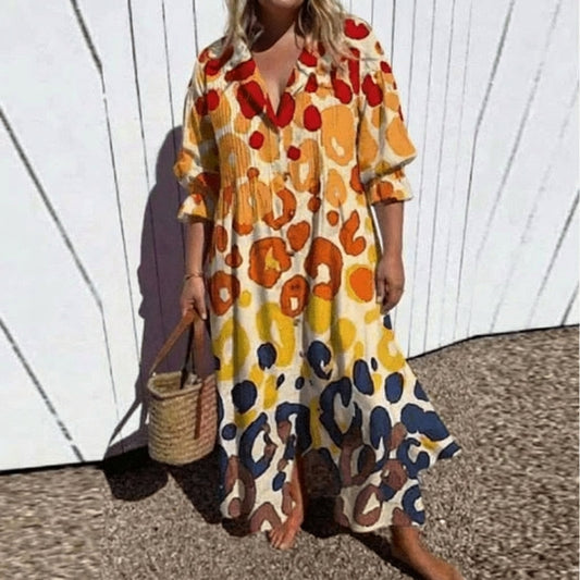 ZARIAH | VESTIDO BOHEMIO ELEGANTE