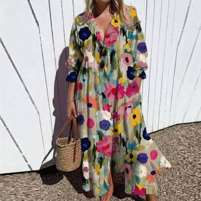 ZARIAH | VESTIDO BOHEMIO ELEGANTE