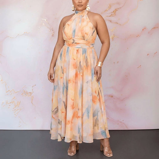 HALTER | VESTIDO MAXI