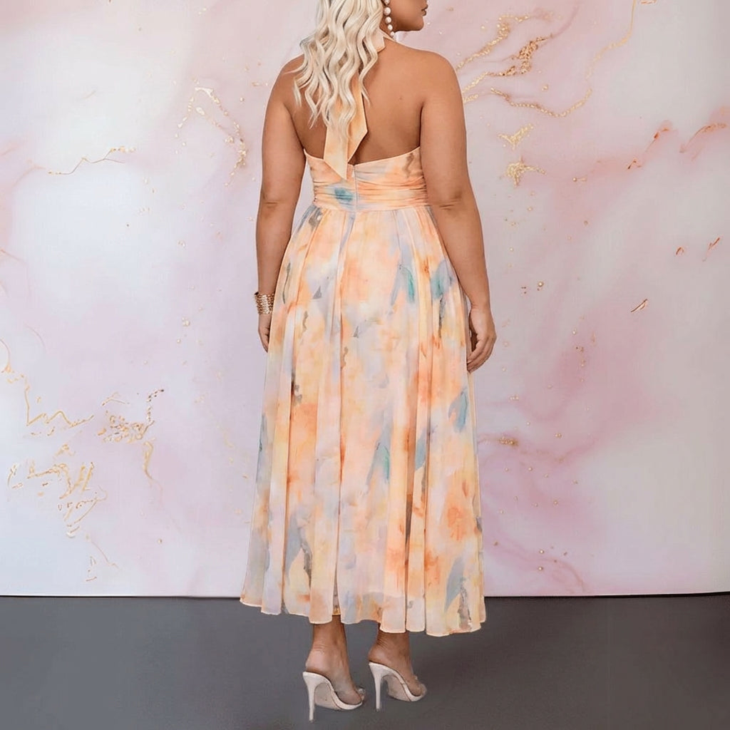 HALTER | VESTIDO MAXI